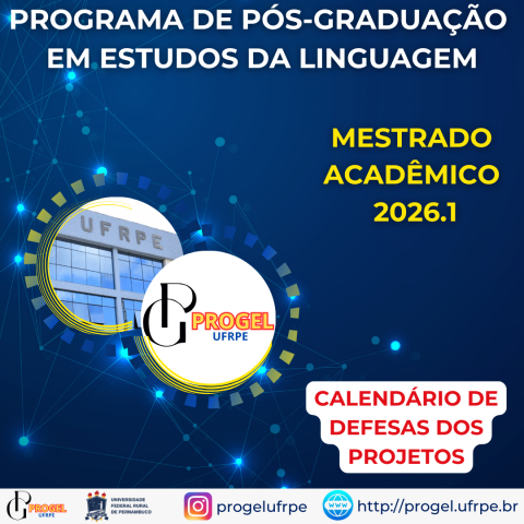CALENDÁRIO DE DEFESAS DOS PROJETOS