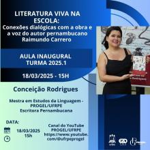 PROGEL convida para a Aula Inaugural do semestre letivo 2025.1