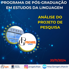 ANÁLISE DO PROJETO DE PESQUISA