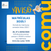 MATRÍCULAS 2025.1